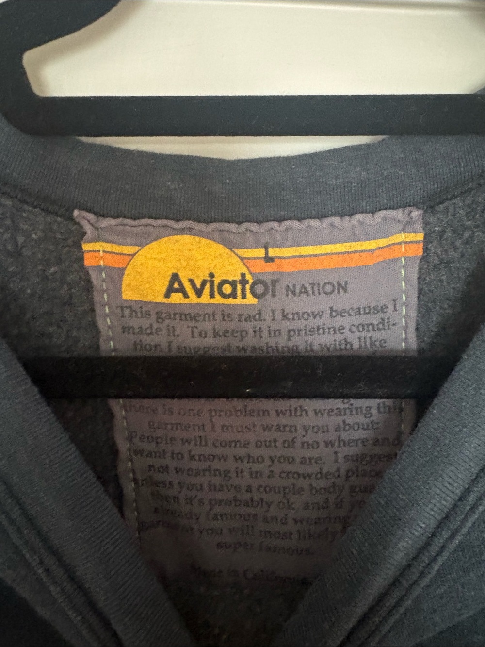 Women’s aviator Nation Sweatshirt - Picture 2 of 3